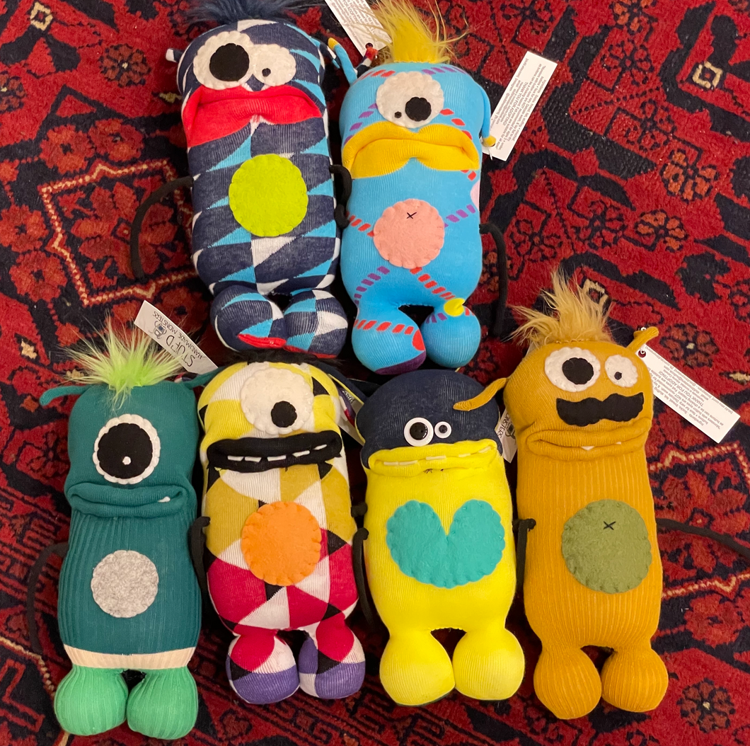 Handmade Stuf'd Sock Monsters